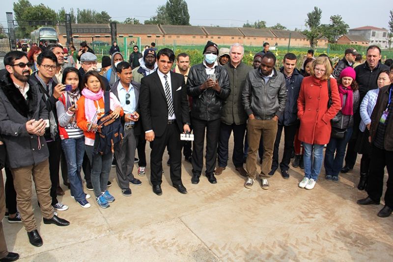 72名外國專家為何同時考察一個菊花基地？